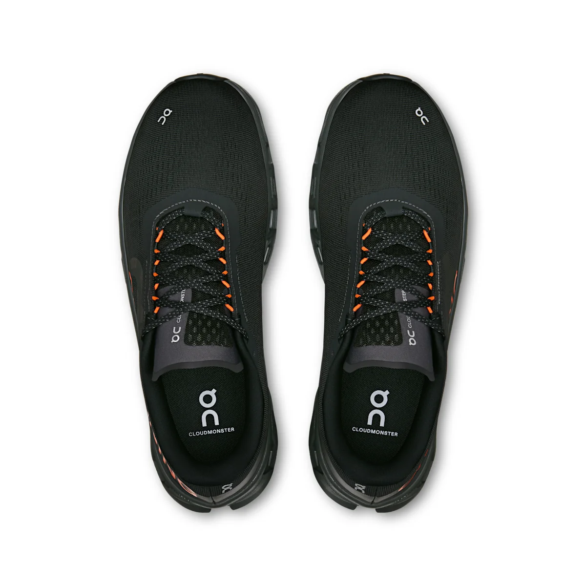 On Cloudmonster 1 - Black / Eclipse CloudTec® cushioning system engineered for all-day wear
