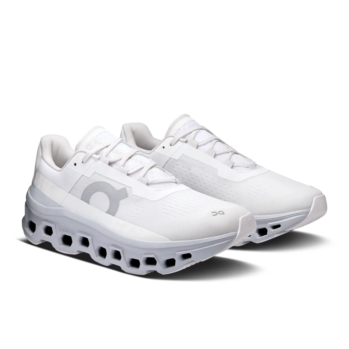 On Cloudmonster 61 - White / Glacier thumbnail 6